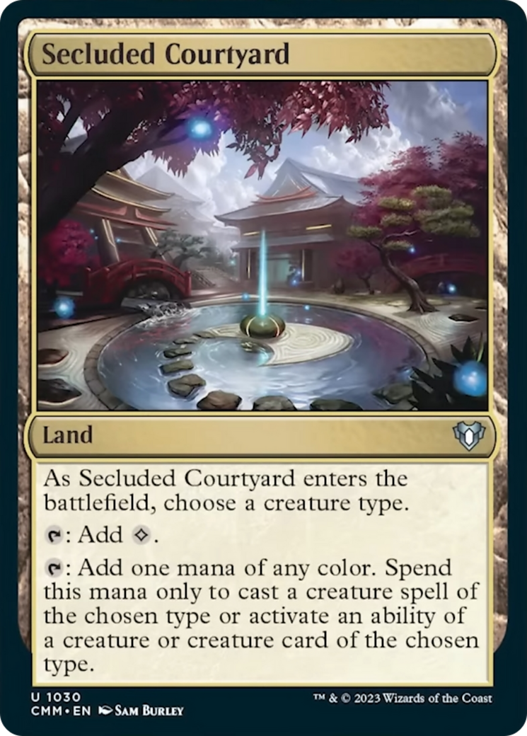 Secluded Courtyard [Commander Masters] | GnG Games
