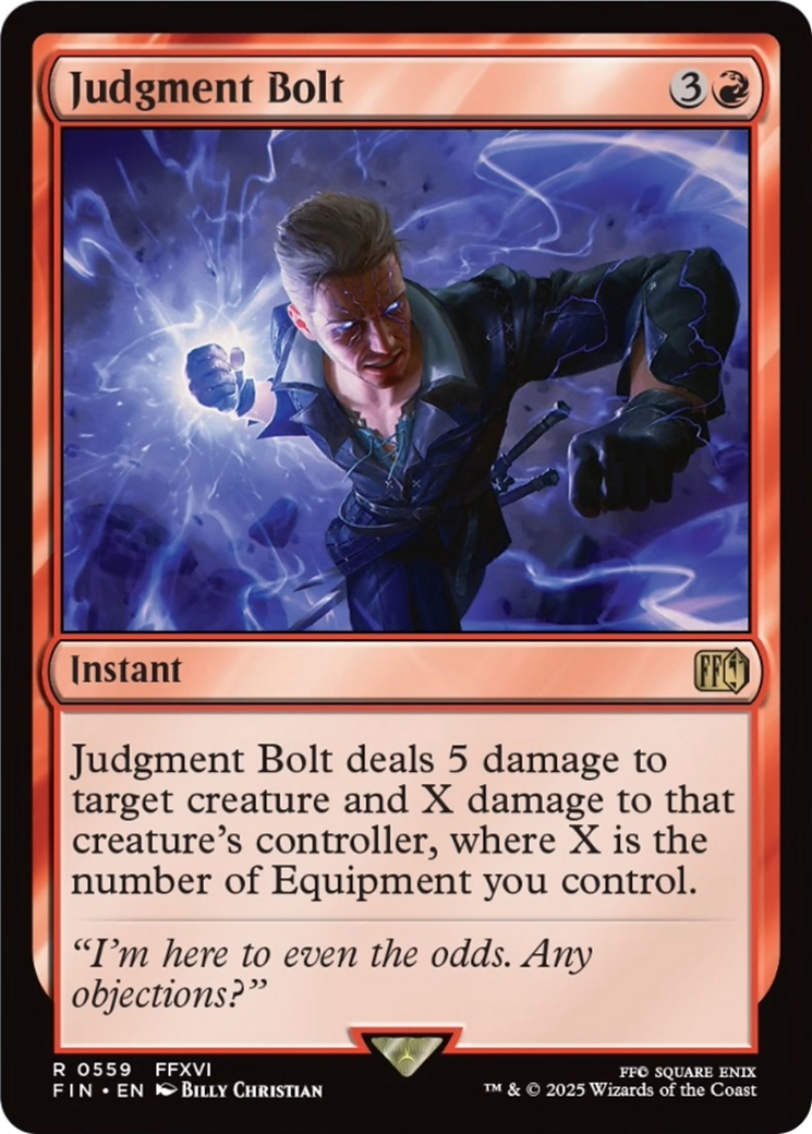 Judgment Bolt [FINAL FANTASY] | GnG Games