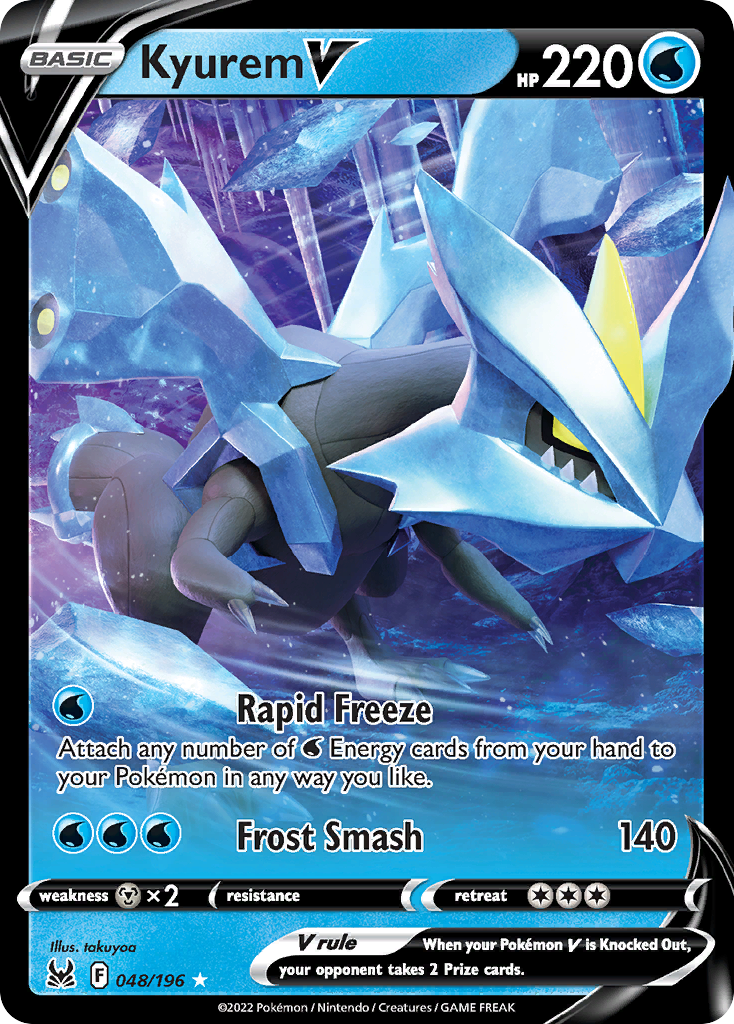 Kyurem V (048/196) (Jumbo Card) [Sword & Shield: Lost Origin] | GnG Games