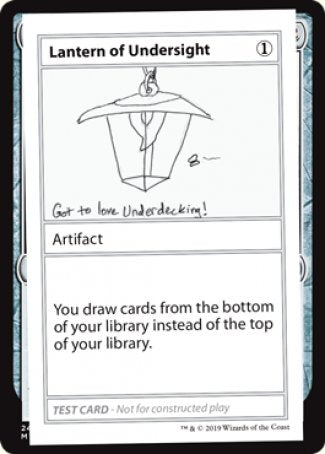 Lantern of Undersight (2021 Edition) [Mystery Booster Playtest Cards] | GnG Games