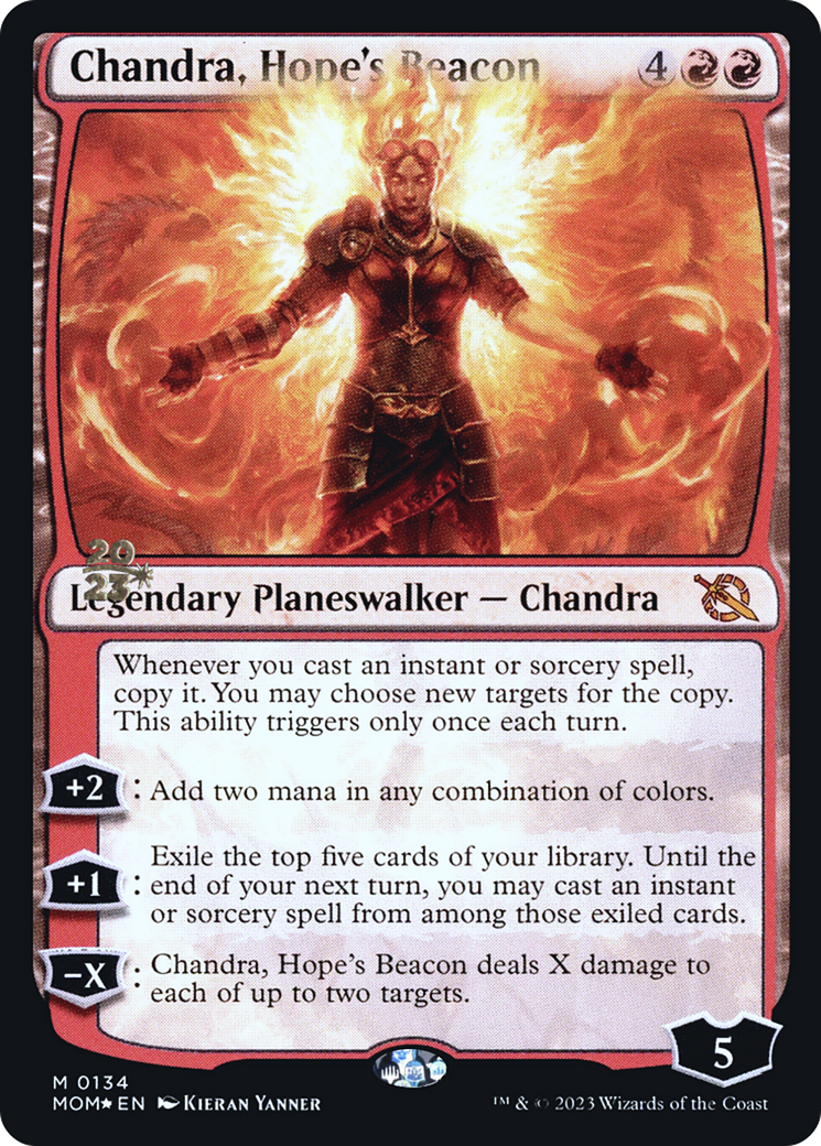 Chandra, Hope's Beacon [March of the Machine Prerelease Promos] | GnG Games