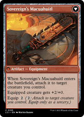 Idol of the Deep King // Sovereign's Macuahuitl [The Lost Caverns of Ixalan] | GnG Games