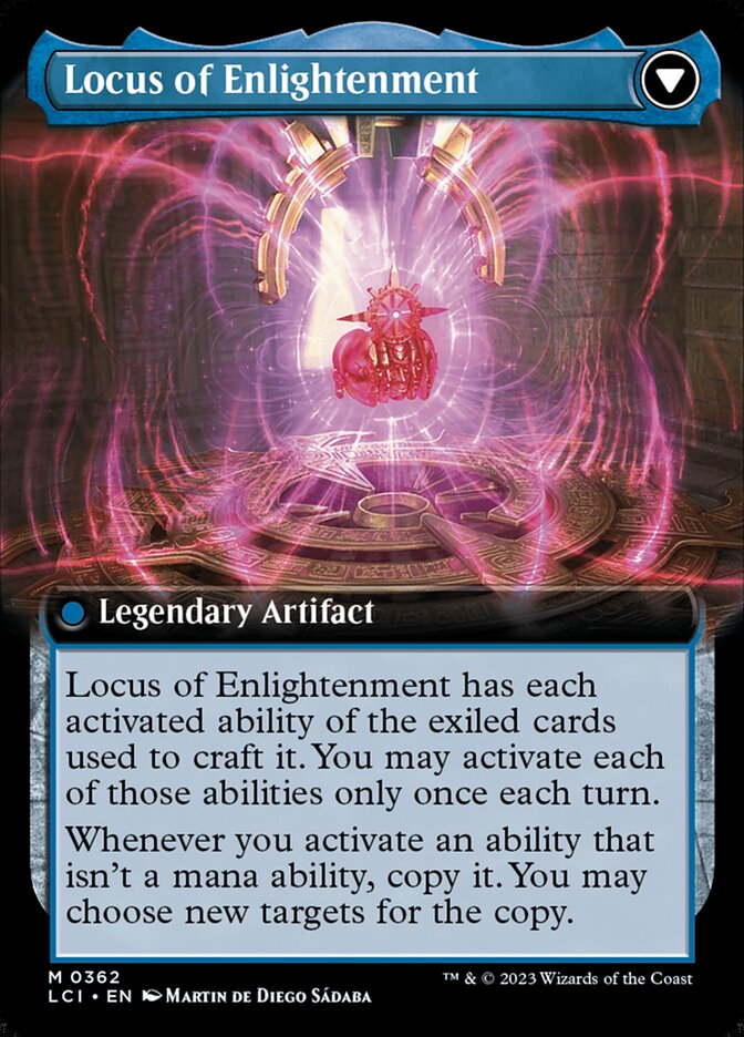 The Enigma Jewel // Locus of Enlightenment (Extended Art) [The Lost Caverns of Ixalan] | GnG Games