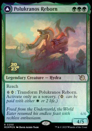 Polukranos Reborn // Polukranos, Engine of Ruin [March of the Machine Prerelease Promos] | GnG Games