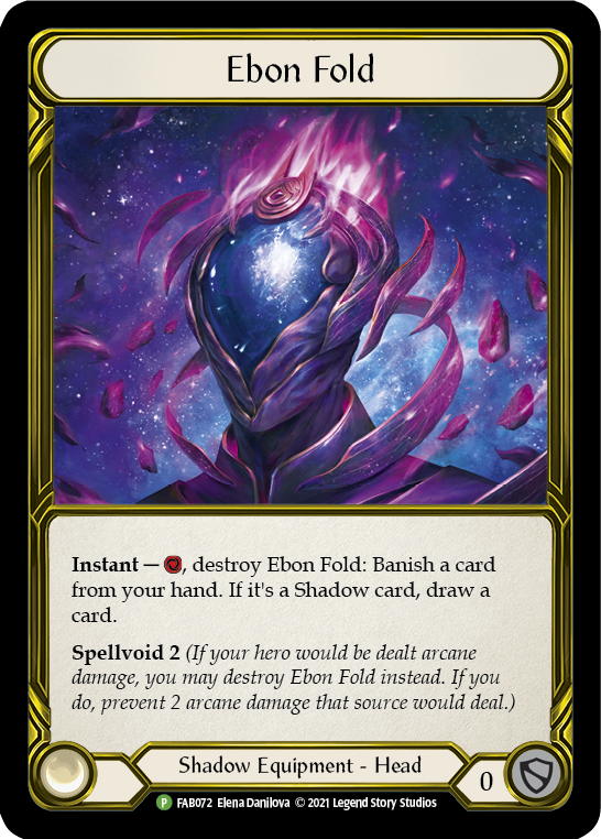 Ebon Fold (Golden) [FAB072] (Promo)  Cold Foil | GnG Games