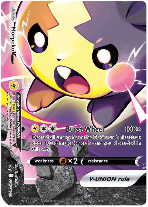 Morpeko V-Union (SWSH289) [Sword & Shield: Black Star Promos] | GnG Games