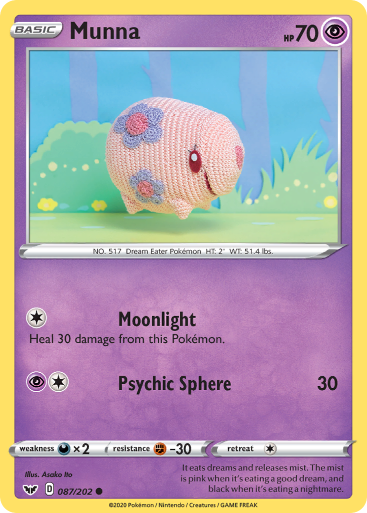 Munna (087/202) [Sword & Shield: Base Set] | GnG Games