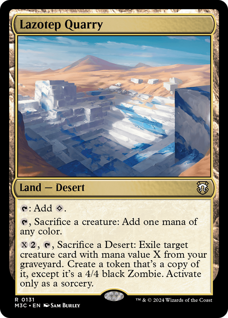 Lazotep Quarry (Extended Art) [Modern Horizons 3 Commander] | GnG Games