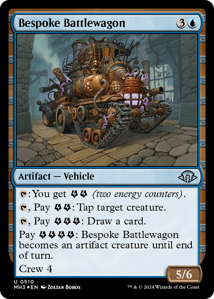 Bespoke Battlewagon (Ripple Foil) [Modern Horizons 3] | GnG Games