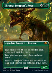 Thrasta, Tempest's Roar (Borderless Alternate Art) [Modern Horizons 2] | GnG Games