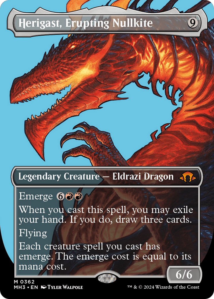 Herigast, Erupting Nullkite (Borderless) [Modern Horizons 3] | GnG Games