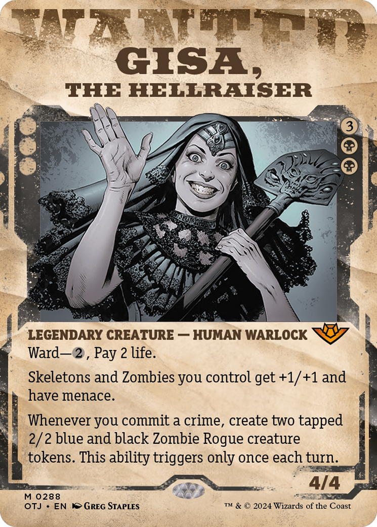 Gisa, the Hellraiser (Showcase) [Outlaws of Thunder Junction] | GnG Games