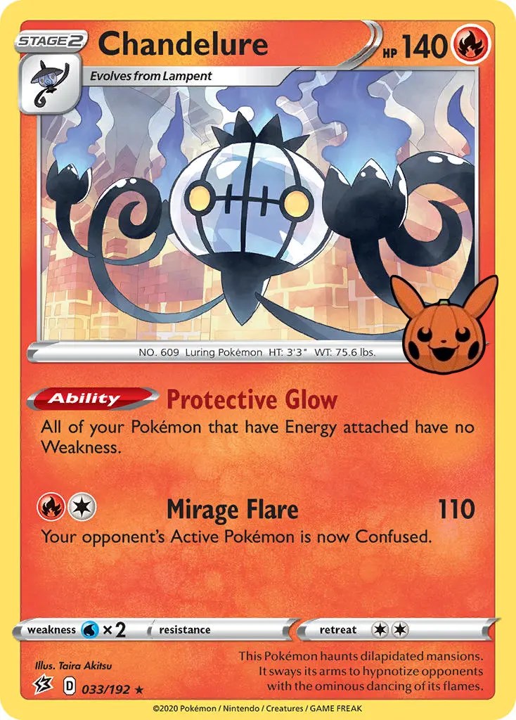 Chandelure (033/192) [Trick or Trade] | GnG Games