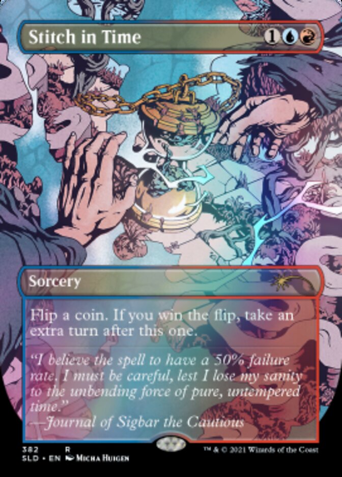 Stitch in Time // Stitch in Time (Borderless) [Secret Lair Drop Series] | GnG Games