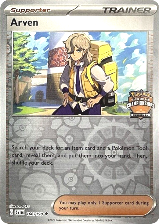 Arven (166/198) (Regional Championships) [League & Championship Cards] | GnG Games