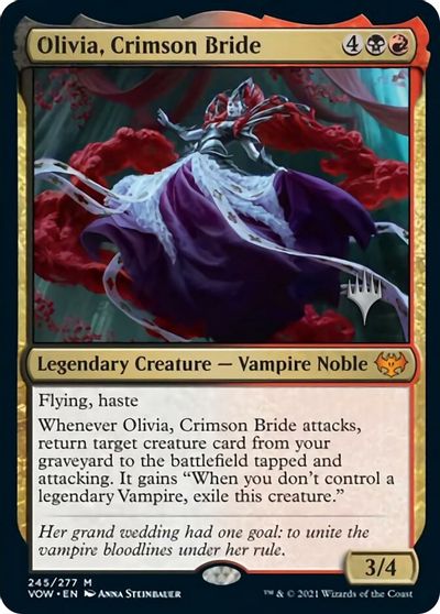 Olivia, Crimson Bride (Promo Pack) [Innistrad: Crimson Vow Promos] | GnG Games