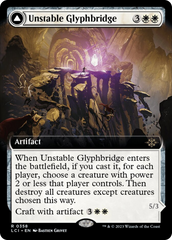 Unstable Glyphbridge // Sandswirl Wanderglyph (Extended Art) [The Lost Caverns of Ixalan] | GnG Games