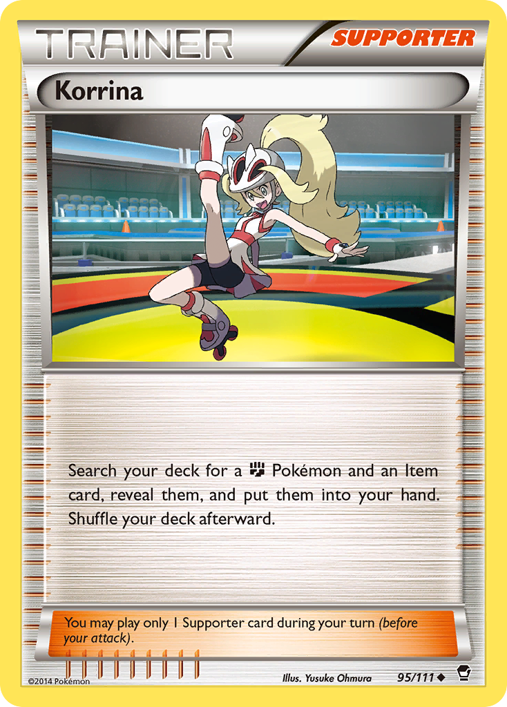 Korrina (95/111) [XY: Furious Fists] | GnG Games