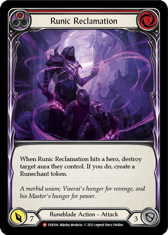 Runic Reclamation [EVR104] (Everfest)  1st Edition Rainbow Foil | GnG Games