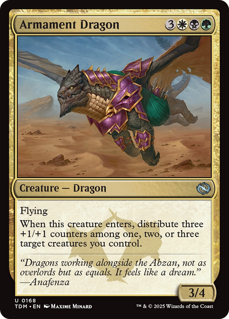 Armament Dragon [Tarkir: Dragonstorm] | GnG Games