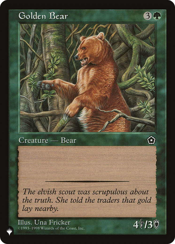 Golden Bear [The List] | GnG Games