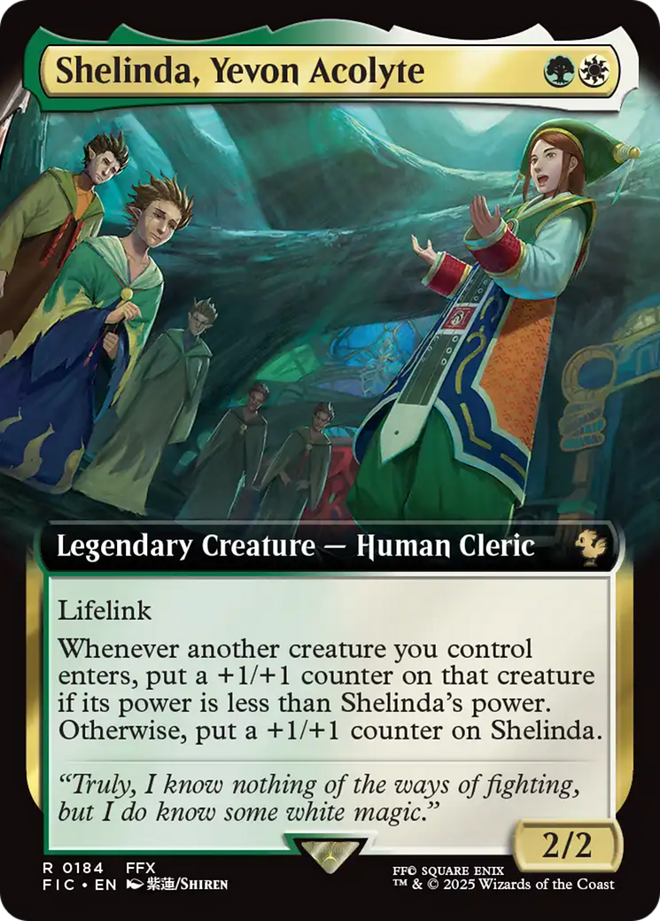 Shelinda, Yevon Acolyte (Extended Art) [FINAL FANTASY Commander] | GnG Games