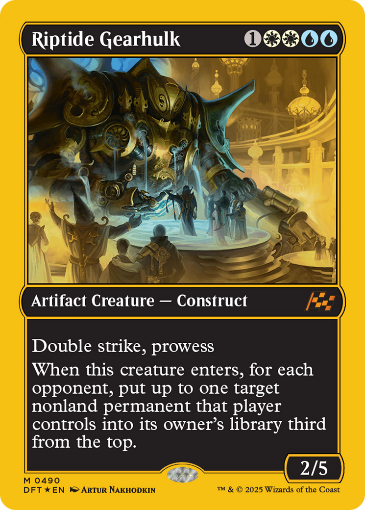 Riptide Gearhulk (First-Place Foil) [Aetherdrift] | GnG Games