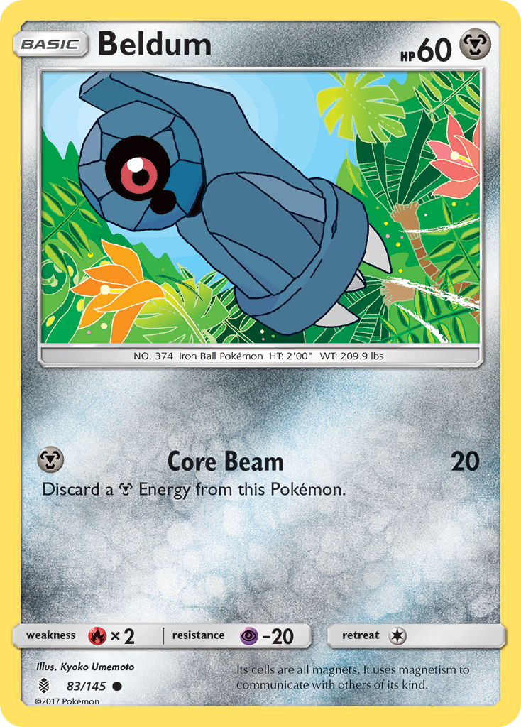 Beldum (83/145) [Sun & Moon: Guardians Rising] | GnG Games