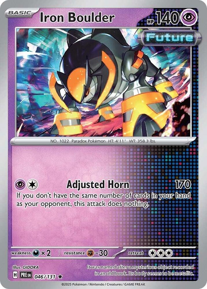 Iron Boulder (046/131) [Scarlet & Violet: Prismatic Evolutions] | GnG Games