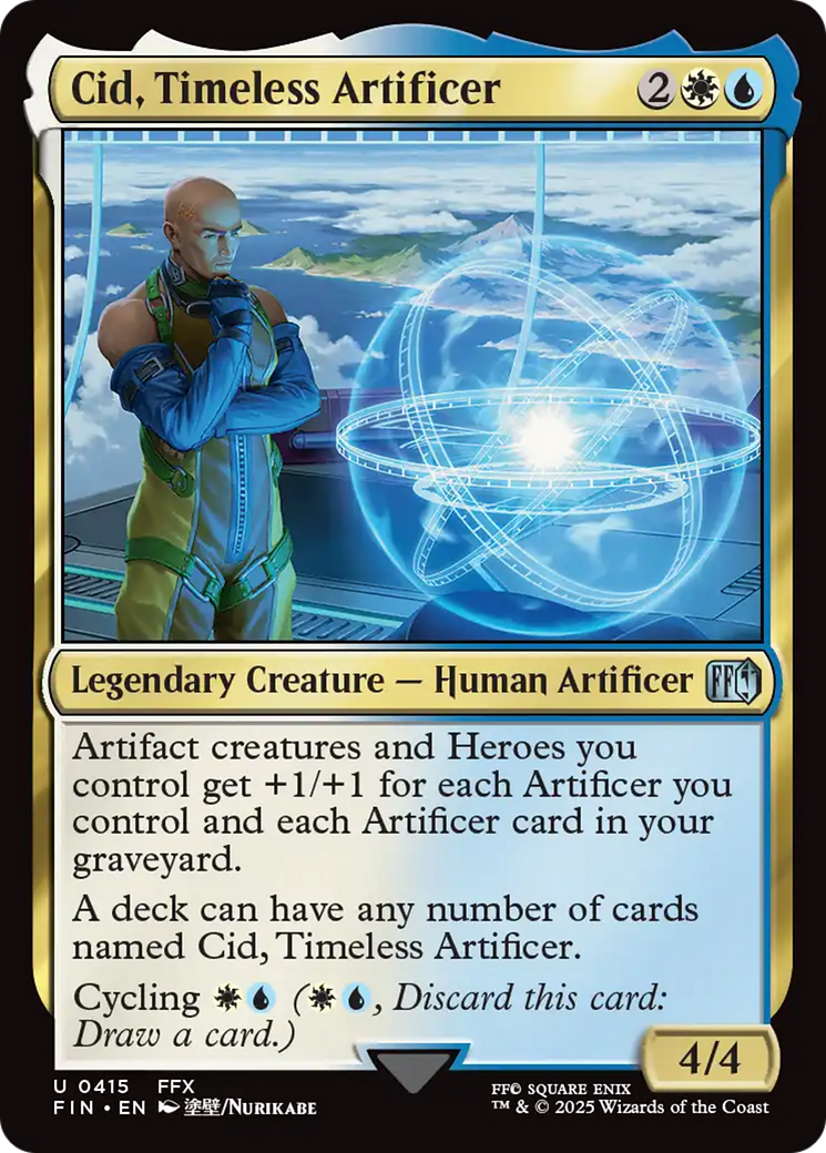 Cid, Timeless Artificer (0415) [FINAL FANTASY] | GnG Games