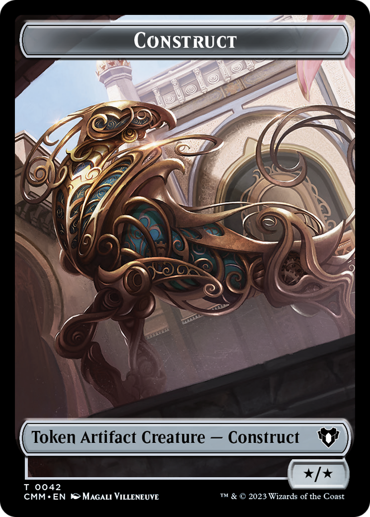 Construct Token (42) [Commander Masters Tokens] | GnG Games