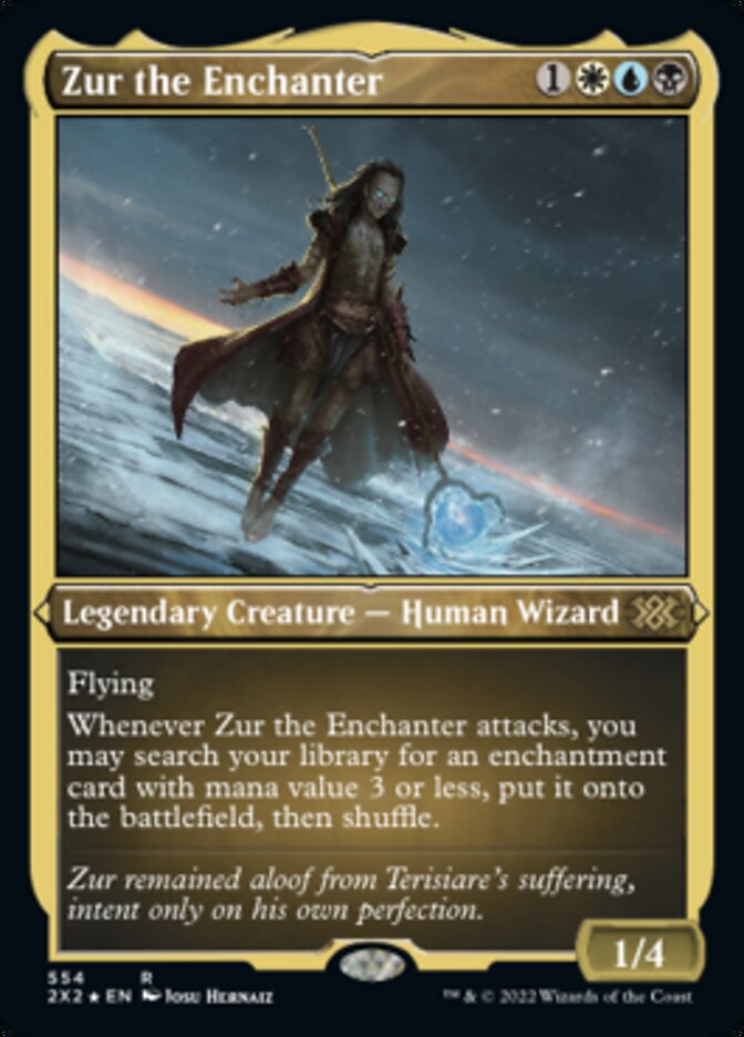 Zur the Enchanter (Foil Etched) [Double Masters 2022] | GnG Games