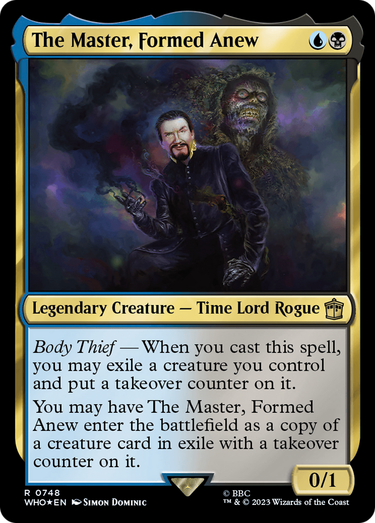 The Master, Formed Anew (Surge Foil) [Doctor Who] | GnG Games