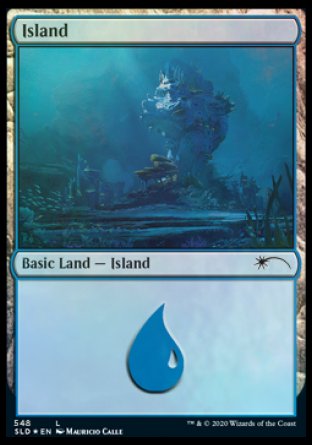 Island (Under the Sea) (548) [Secret Lair Drop Promos] | GnG Games