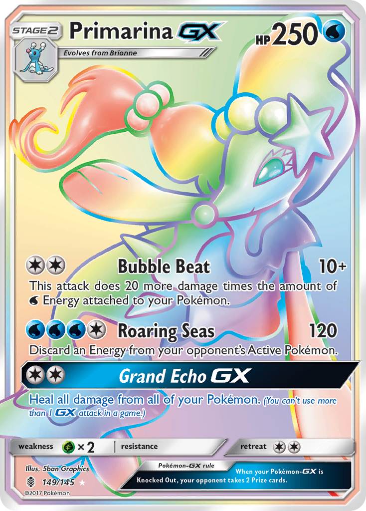 Primarina GX (149/145) [Sun & Moon: Guardians Rising] | GnG Games