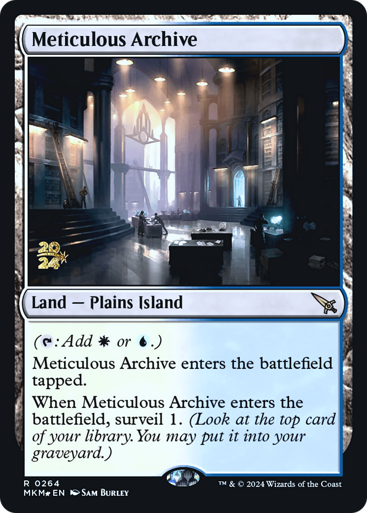 Meticulous Archive [Murders at Karlov Manor Prerelease Promos] | GnG Games