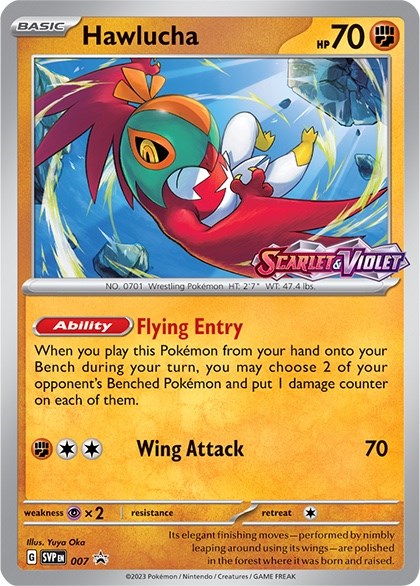 Hawlucha (007) [Scarlet & Violet: Black Star Promos] | GnG Games