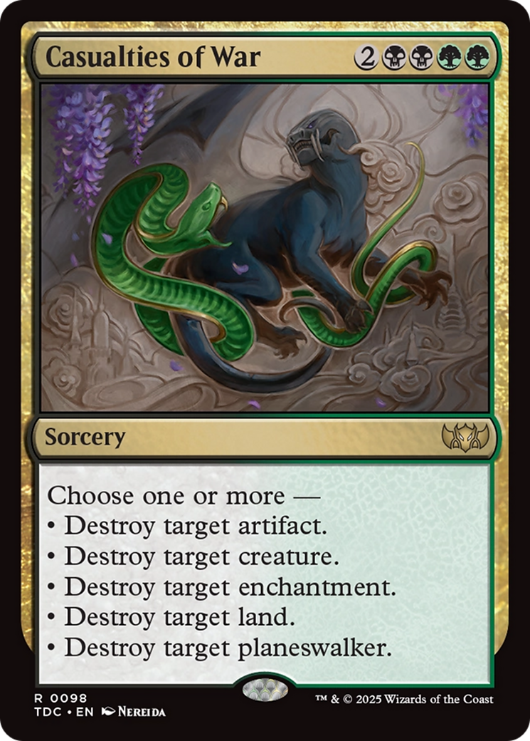 Casualties of War [Tarkir: Dragonstorm Commander] | GnG Games
