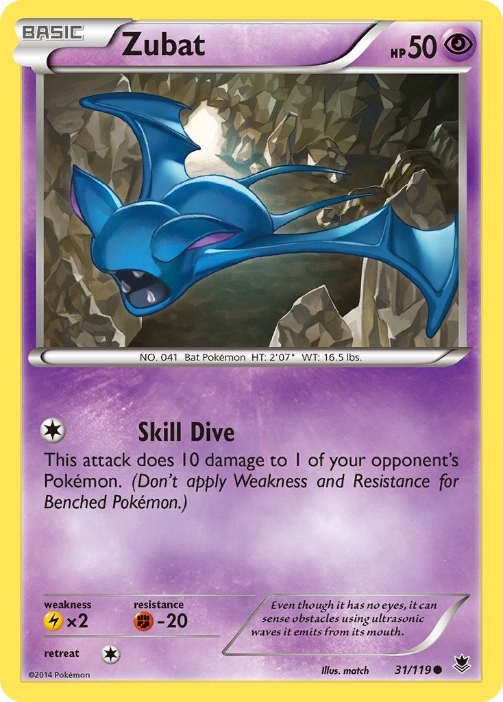 Zubat (31/119) [XY: Phantom Forces] | GnG Games