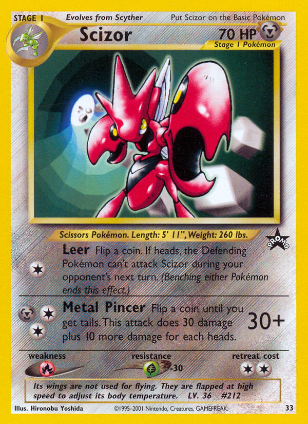 Scizor (33) [Wizards of the Coast: Black Star Promos] | GnG Games