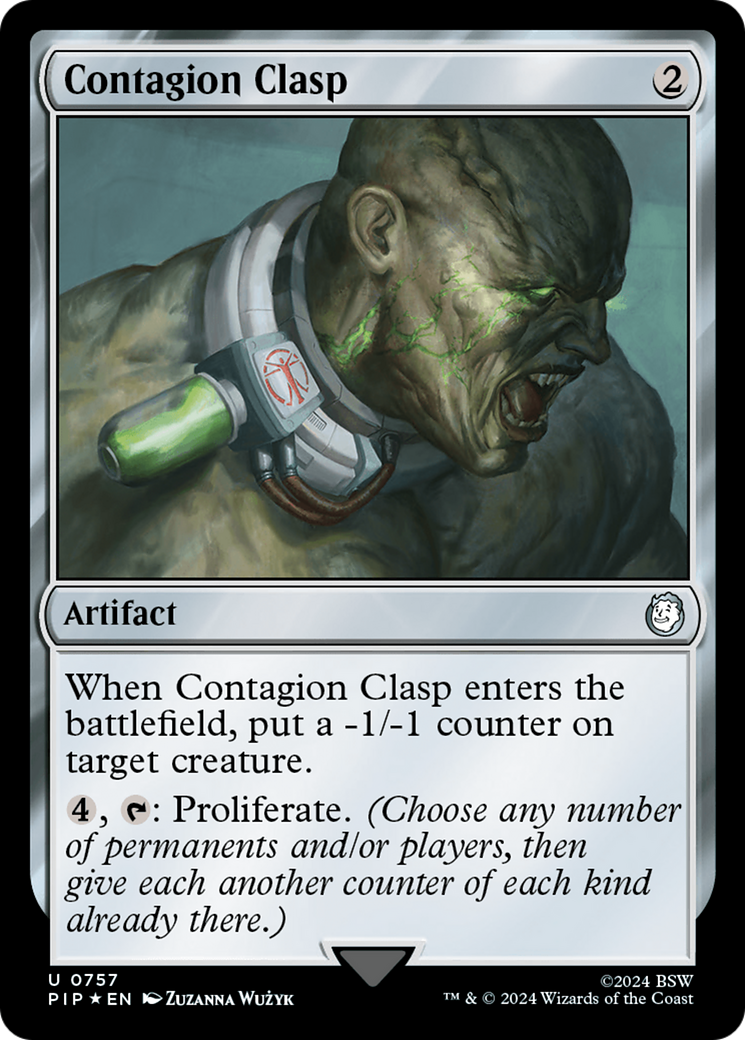 Contagion Clasp (Surge Foil) [Fallout] | GnG Games