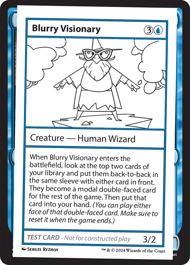 Blurry Visionary [Mystery Booster 2 Playtest Cards] | GnG Games