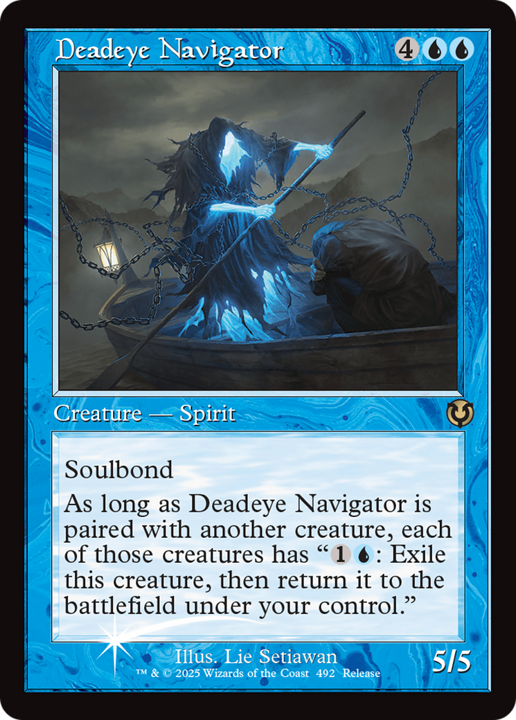 Deadeye Navigator (Retro Frame) [Innistrad Remastered Promos] | GnG Games