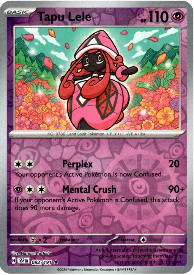 Tapu Lele (092/191) [Scarlet & Violet: Surging Sparks] | GnG Games