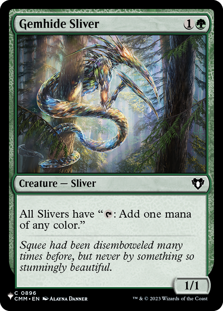 Gemhide Sliver (CMM) [The List] | GnG Games