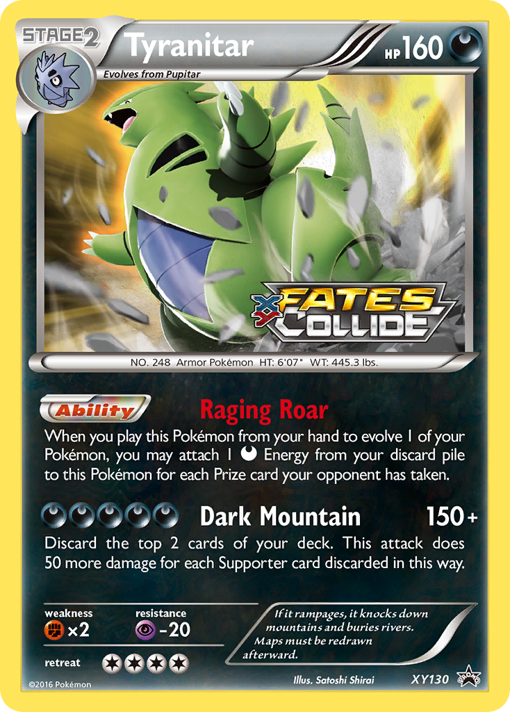 Tyranitar (XY130) [XY: Black Star Promos] | GnG Games