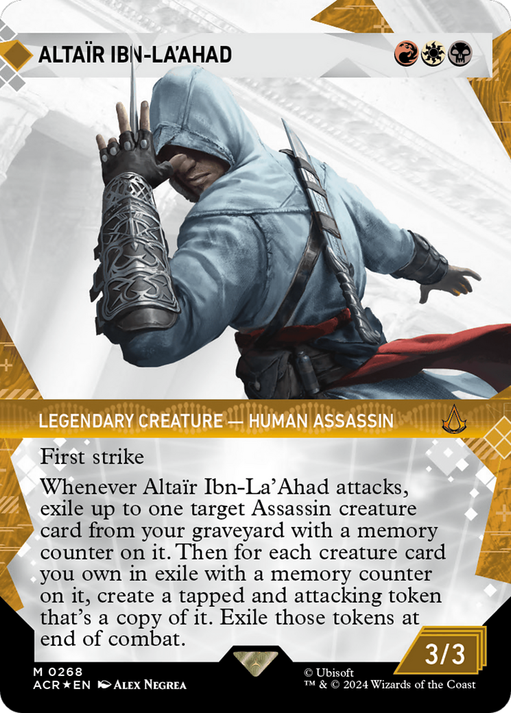 Altair Ibn-La'Ahad (Showcase) (Textured Foil) [Assassin's Creed] | GnG Games