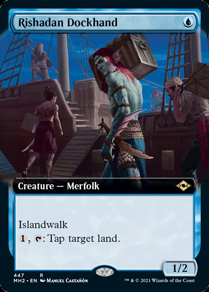 Rishadan Dockhand (Extended Art) [Modern Horizons 2] | GnG Games