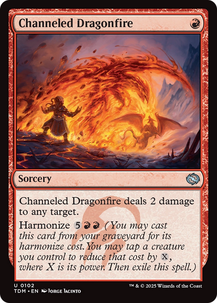 Channeled Dragonfire [Tarkir: Dragonstorm] | GnG Games