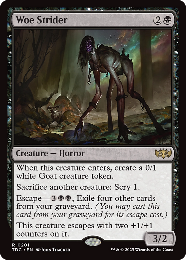Woe Strider [Tarkir: Dragonstorm Commander] | GnG Games